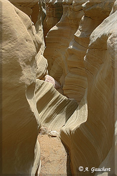 Ausgeleuchteter Slot Canyon